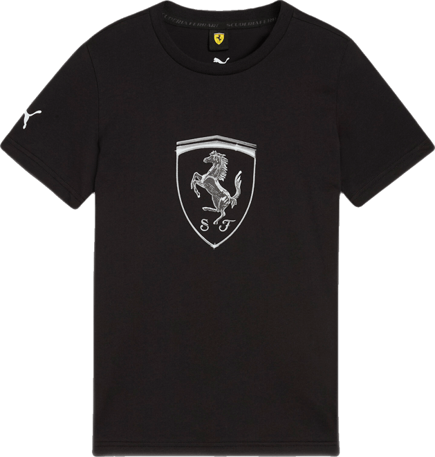 PUMA Scuderia Ferrari Race Tonal Big Shield Big Kids' T-Shirt