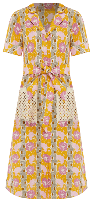 Retro Floral Meriweather Dress