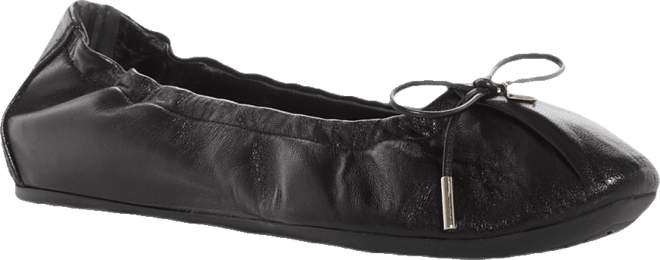 24AW new/FERRAGAMO Joelleレザーバレエフラット Flat Black 24AW new/FERRAGAMO Joelleレザーバレエフラット Flat Black
