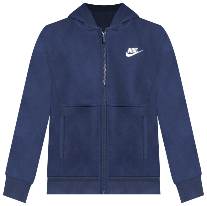 Nike Sportswear Club Fleece Big Kids' Full-Zip Hoodie