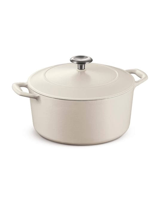 Bestow 5.5-Quart Enameled Cast Iron Round Dutch Oven Pot with Lid