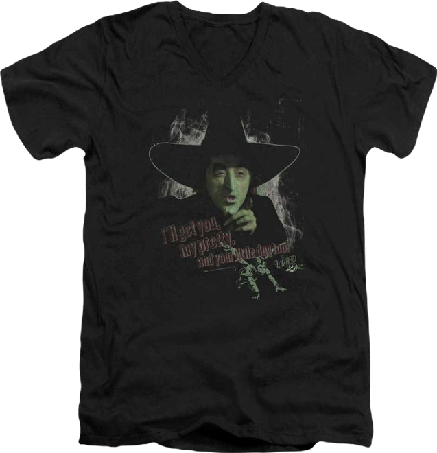 Mens And Your Little Dog Too Short Sleeve Adult V Neck Premium Cotton Tee / T-Shirt