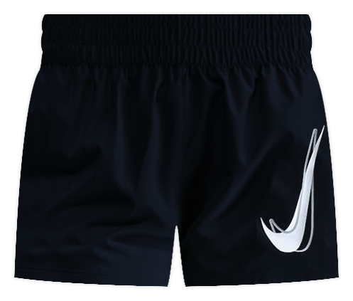 Nike One Dri-Fit Laufshorts mit Innenslip und mittelhohem Bund (Damen)