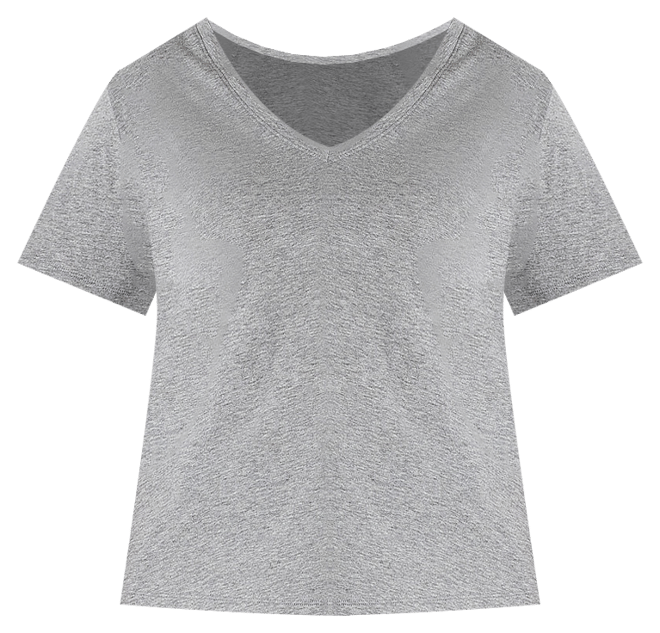 a.n.a Womens Plus V Neck Short Sleeve T-Shirt