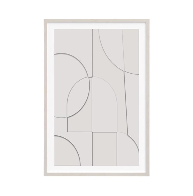 Peaceful Configuration Framed Wall Art