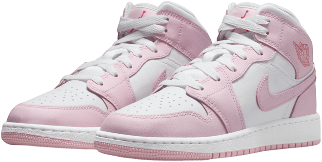 Air Jordan 1 Mid Tenis para niños grandes