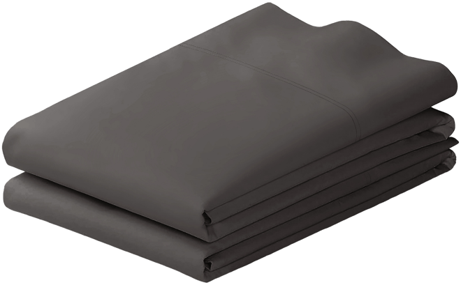 Luxury 800 Thread Count 2 Standard Pillowcases, 100% Cotton Sateen, Soft, Smooth & Thick, Fits Standard & Queen Size Pillows by