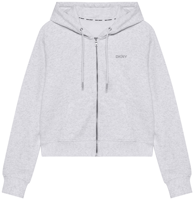Sport Women's Studded-Logo Full-Zip Fleece Hoodie