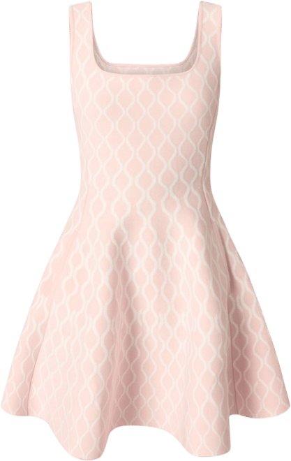 IMANE JACQUARD KNIT DRESS　AMERI　vintage Ameri VINTAGE - アメリ IMANE JACQUARD KNIT DRESS