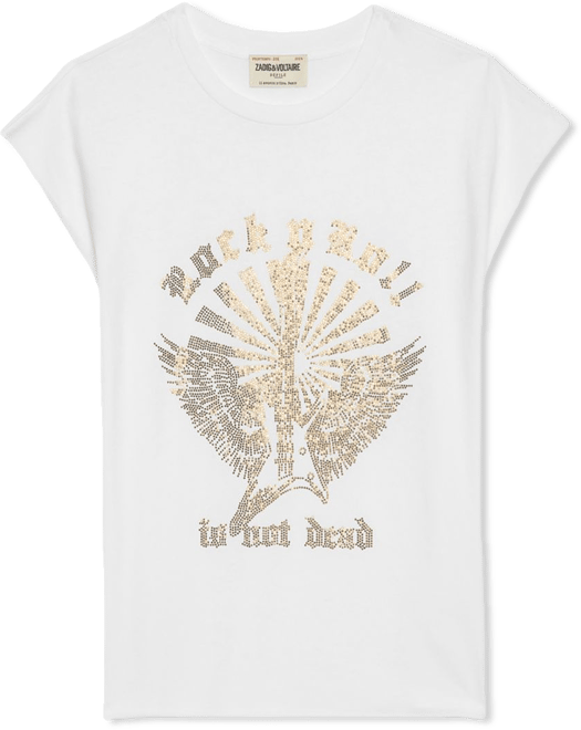 【Zadig&Voltaire】CLOE GUITAR WINGS Tシャツ Zadig & Voltaire Cloe Guitar Wings Tee | Bloomingdale's