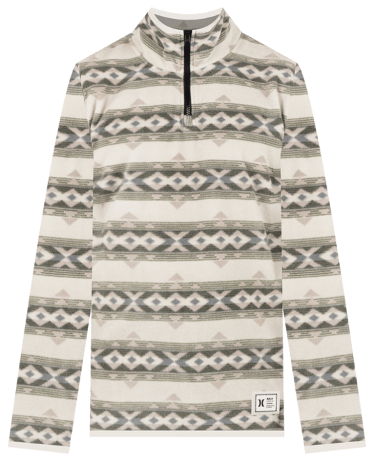 Hurley Men's on sale Mesa Wind-chill 1/4 Zip Fleece Pullover in Camo