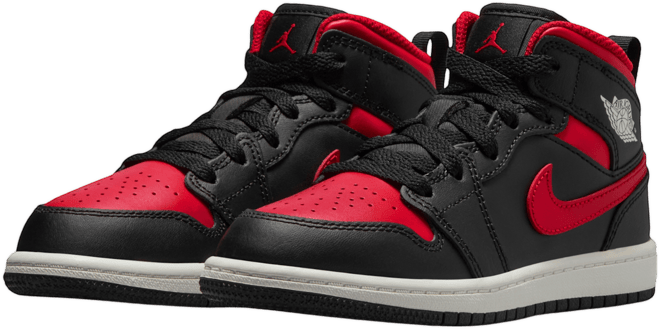 Jordan 1 Mid Little Kids' Shoes
