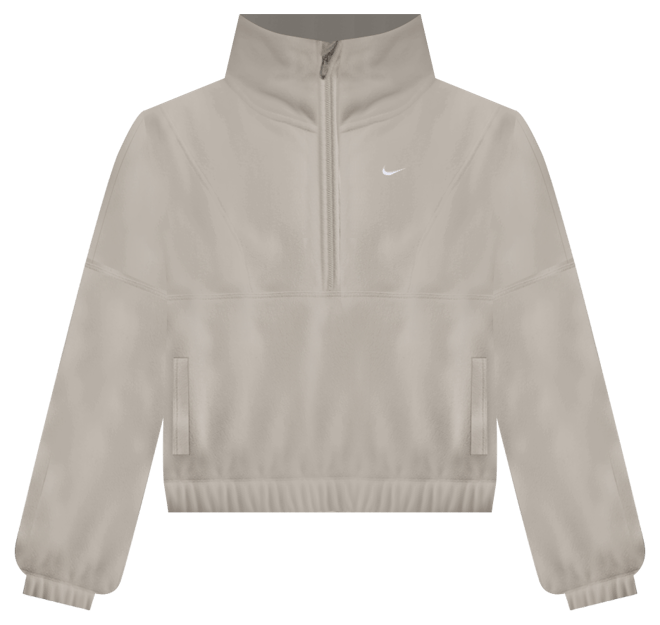 Nike One Women's Therma-FIT Oversized 1/2-Zip Fleece Top