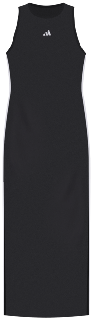 chinese dress ladies adidas ESSENTIALS 3-STRIPES LONG RACERBACK DRESS Women's Dress :  Amazon.com.be: Fashion main image 0