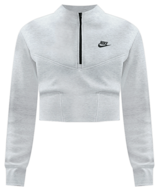 Nike Sportswear Tech Fleece Women's Cropped 1/2-Zip Top