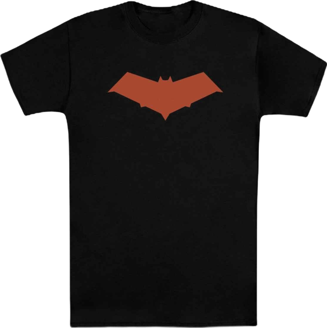 Men's Red Hood Short Sleeve Adult Tee / T-Shirt