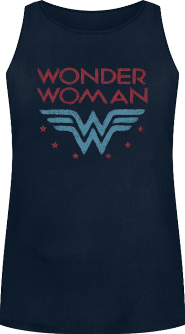 Men's Dc Comics Wonder Woman Wonder Stars Adult Tank Top