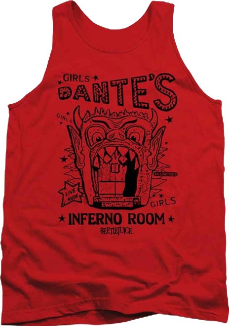 Men's Dantes Inferno Room Adult Tank Top