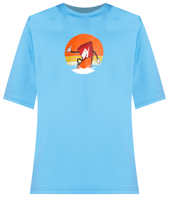 Nike Swim Hydroguard Dri-FIT Kurzarmshirt für ältere Kinder (Jungen)