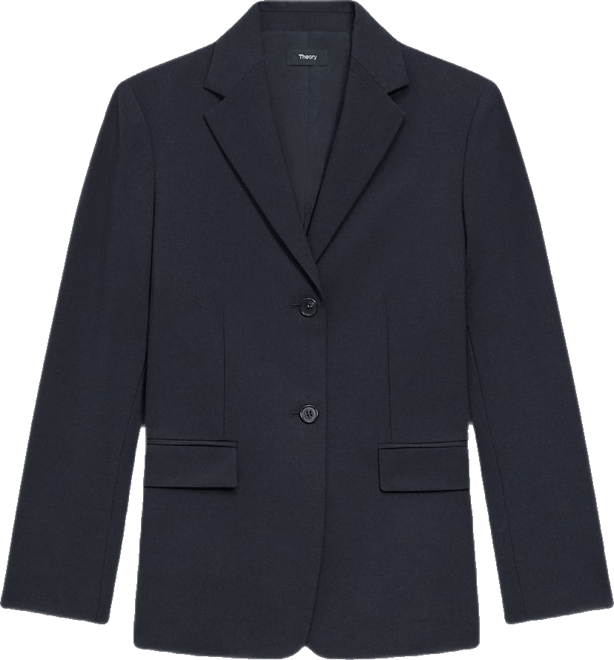 Theory Single Breasted Slim Fit Blazer | Bloomingdale's Women