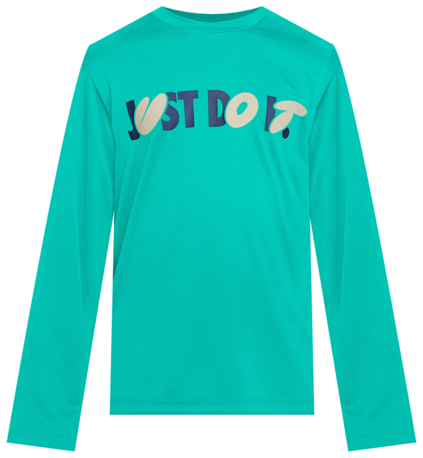 Nike Swim Hydroguard Big Kids' (Boys') Dri-FIT Long-Sleeve Top