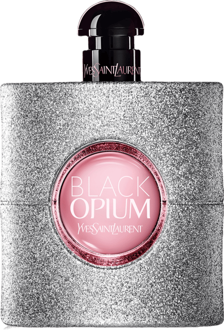 アクセサリー Yves Saint Laurent Black Opium 90ml Black Opium Eau de Parfum Glitter: Marshmallow Musk