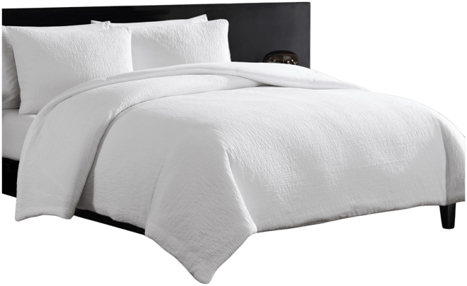 Puckered Texture 3-Pc. Comforter Set, Queen