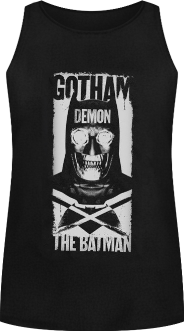 Mens Demon Bat Adult Tank Top