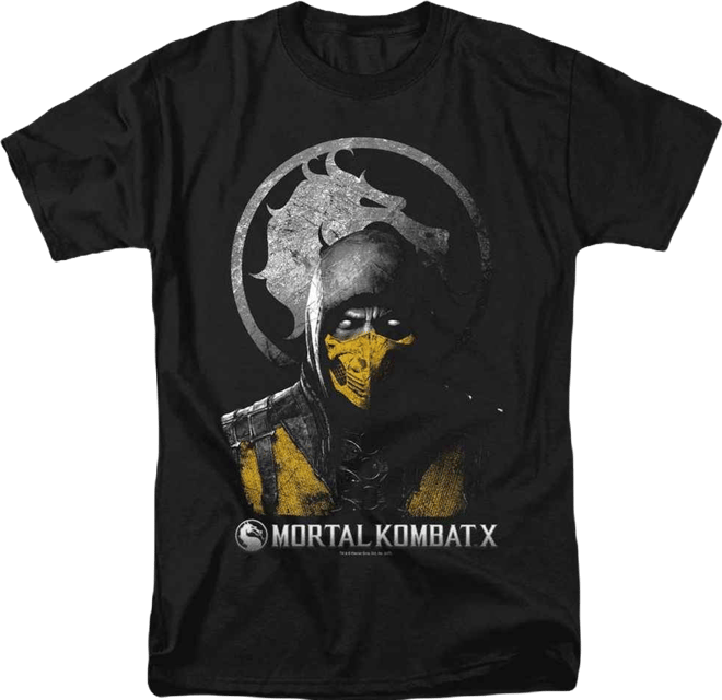 Men's Scorpion Bust Short Sleeve Adult Tee / T-Shirt