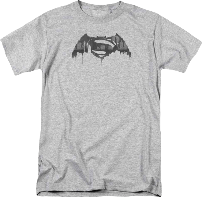 Mens Cityscape Logo Short Sleeve Adult Tee / T-Shirt