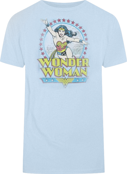 Men's Dc Comics Wonder Woman Star Of Paradise Island Short Sleeve Adult Tee / T-Shirt