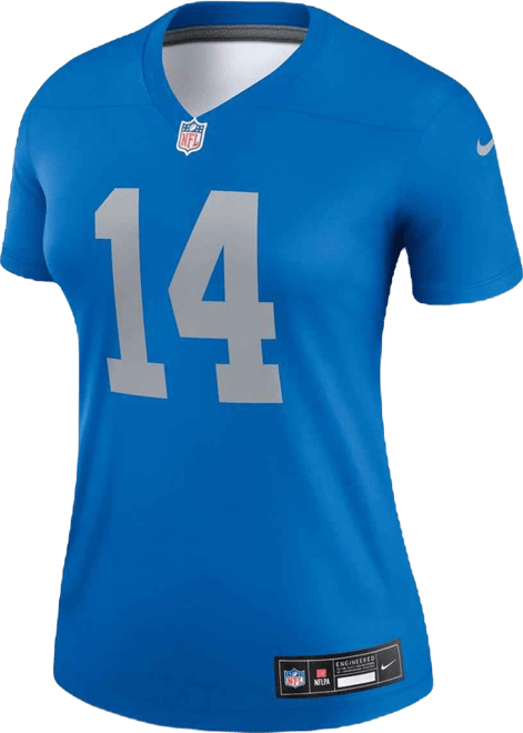 Women's Amon-Ra St. Brown Blue Detroit Lions Alternate Legend Player Performance Jersey
