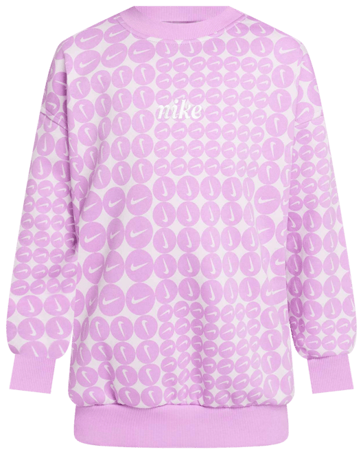 Nike Sportswear Club Fleece Sudadera oversize de cuello redondo - Niña
