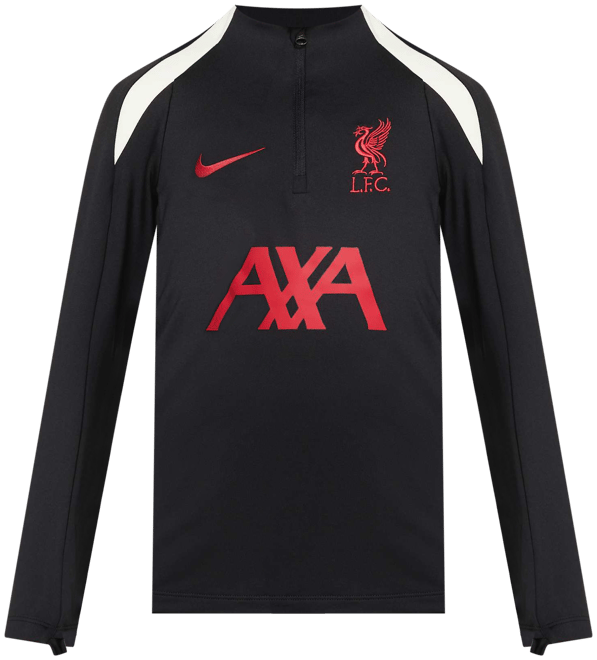 Liverpool FC Strike Special Edition Playera de entrenamiento de fútbol Nike Dri-FIT para niños talla grande