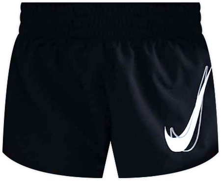Nike One Shorts de correr Dri-FIT de tiro medio con forro de ropa interior para mujer