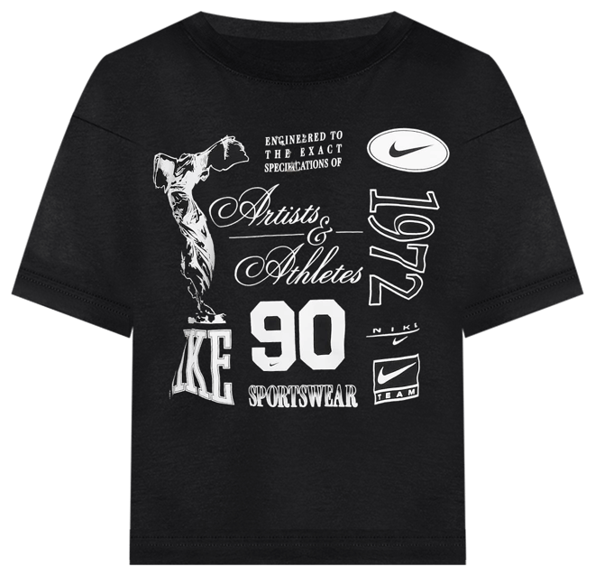 Nike Sportswear เสื้อยืดเด็กโต (หญิง)