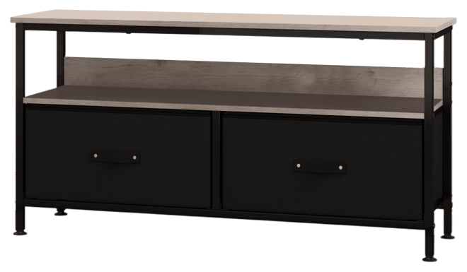 Dresser Tv Stand 50 Inch Entertainment Center with Storage Tv Stand for Bedroom Small Tv Stand Dresser with Drawers and Shelves, Tv & Media Con