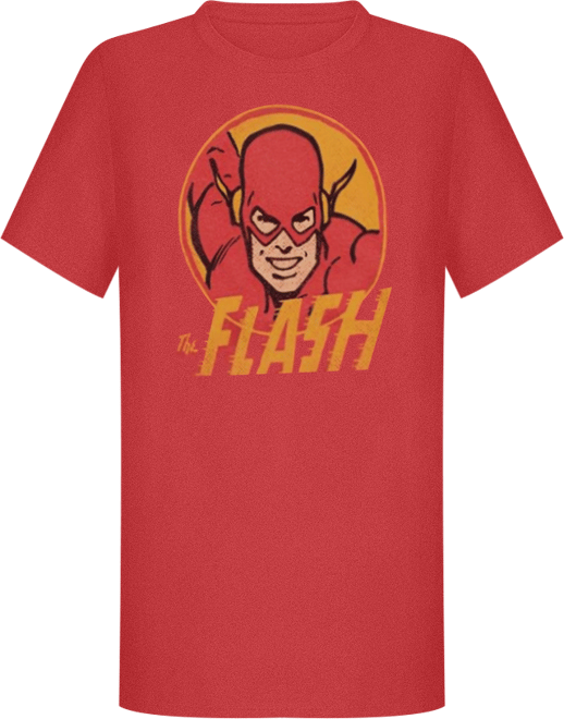 Dc  Mens Dc Comics   Circle Adult Heather Tee / T-Shirt