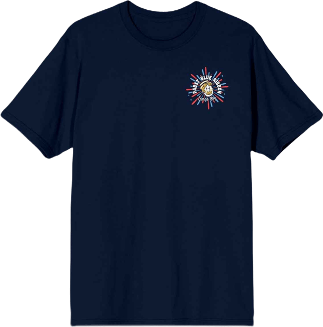 Men's Since 1844 Navy Blue Short Sleeve Tee