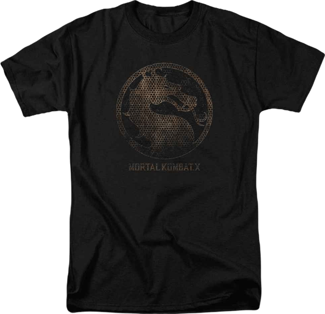 Mens Metal Seal Short Sleeve Adult Tee / T-Shirt