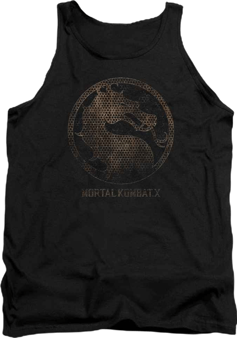Mens Metal Seal Adult Tank Top