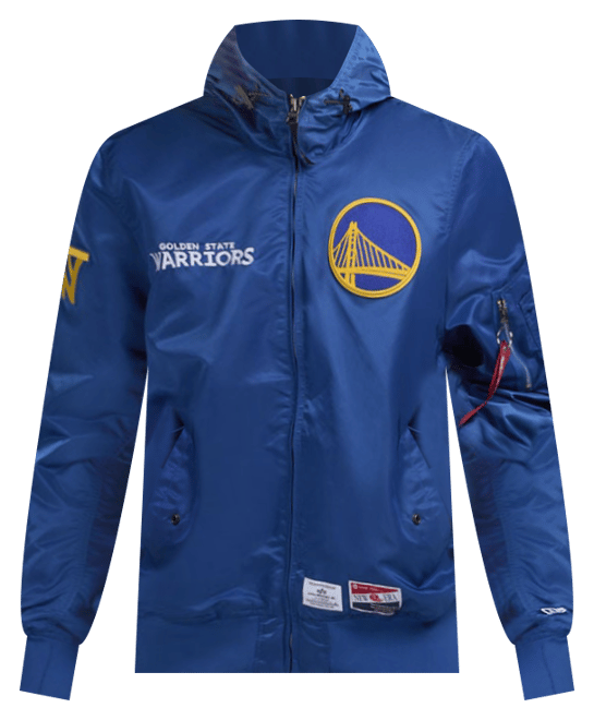 ジャケット Golden  Golden  Jackets Blue Warriors Jacket Golden State 7 Time NBA Finals Championship