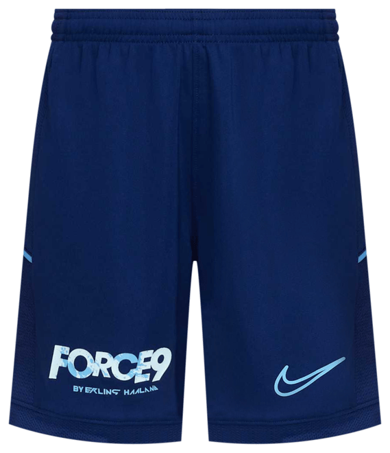 Erling Haaland Academy Shorts de fútbol Dri-FIT para niños talla grande