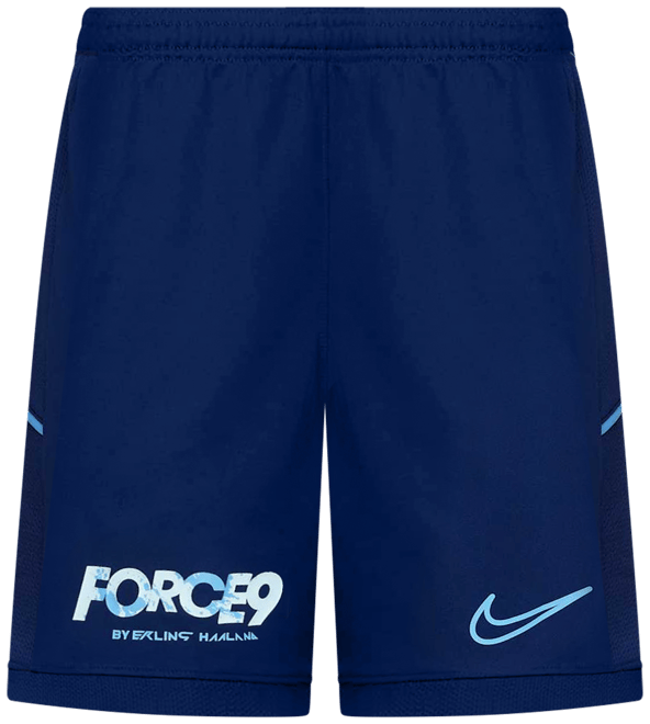 Erling Haaland Academy Shorts de fútbol Dri-FIT para niños talla grande