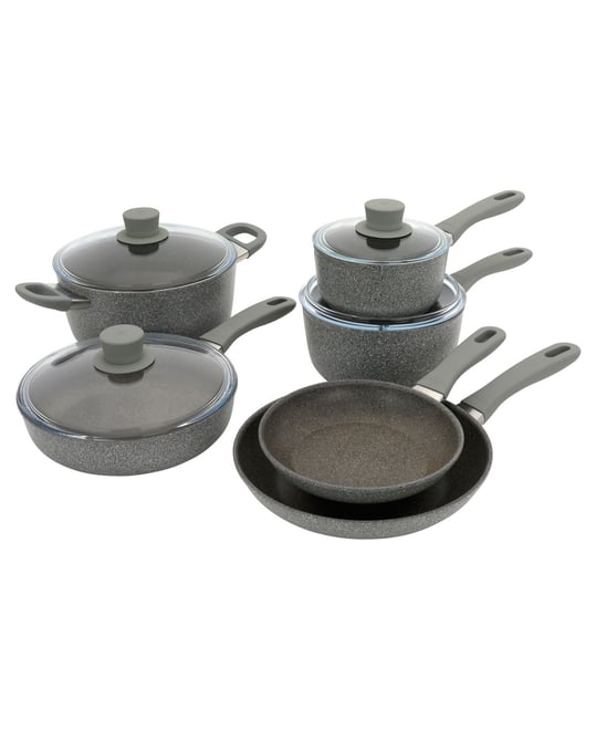 Parma Plus Aluminum Nonstick 10-Piece Cookware Set