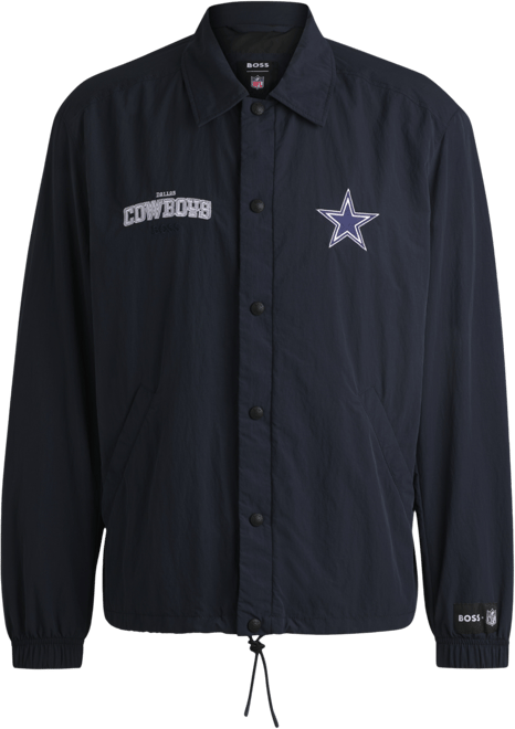 x Nfl Embroidered Branding Water-Repellent Jacket
