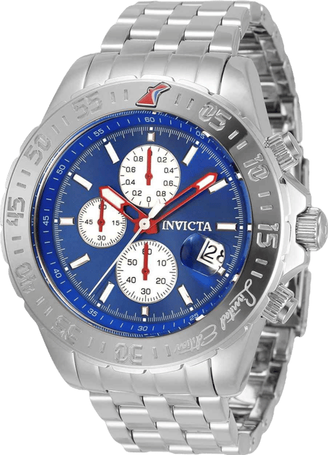 Men's 33501 Cruiseline Quartz Multifunction Blue Dial Watch