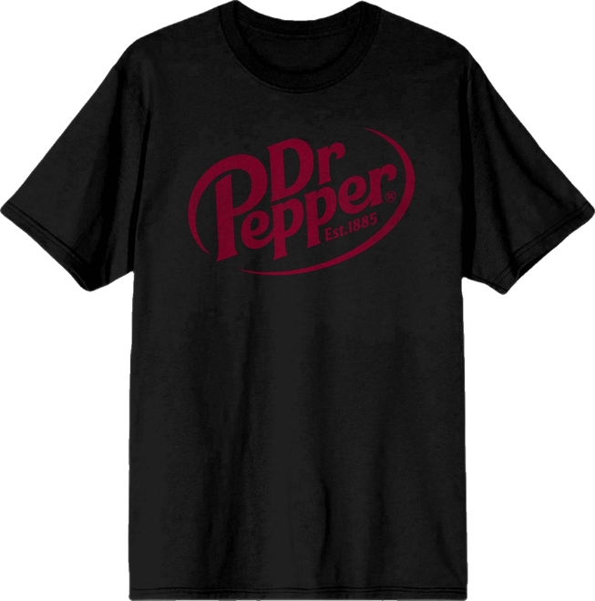 Big & Tall Est. 1885 Maroon Logo Black Graphic Tee-4XL