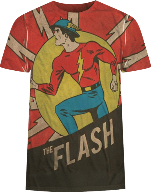 Dc  Mens Dc Comics  Vintage Comic  Short Sleeve Adult Poly Crew Tee / T-Shirt