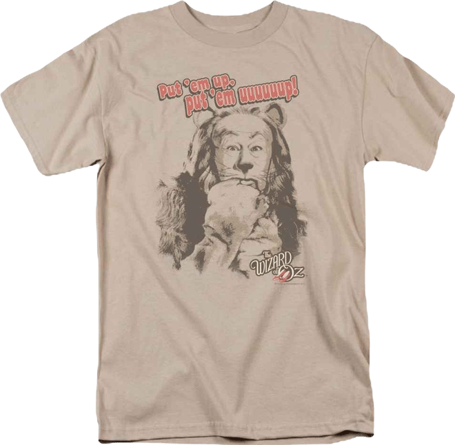 Mens Put Em Up Short Sleeve Adult Tee / T-Shirt